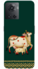 OnePlus sublimation Phone Case - Pichwai Design - Olive Green