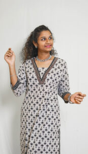 Three Piece Set - Grey and Black Printed