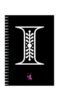 A5 Spiral Notebook - Ruled Notebook - Alphabet I