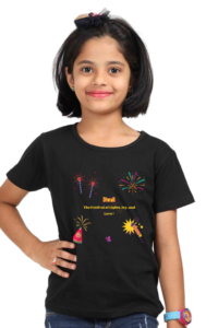 Girls T.Shirt – Graphical Tees – Diwali
