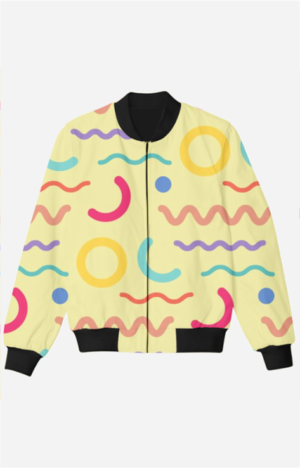 Girls Bomber Jacket - Scibbles