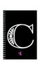 A5 Spiral Notebook - Ruled Notebook - Alphabet C