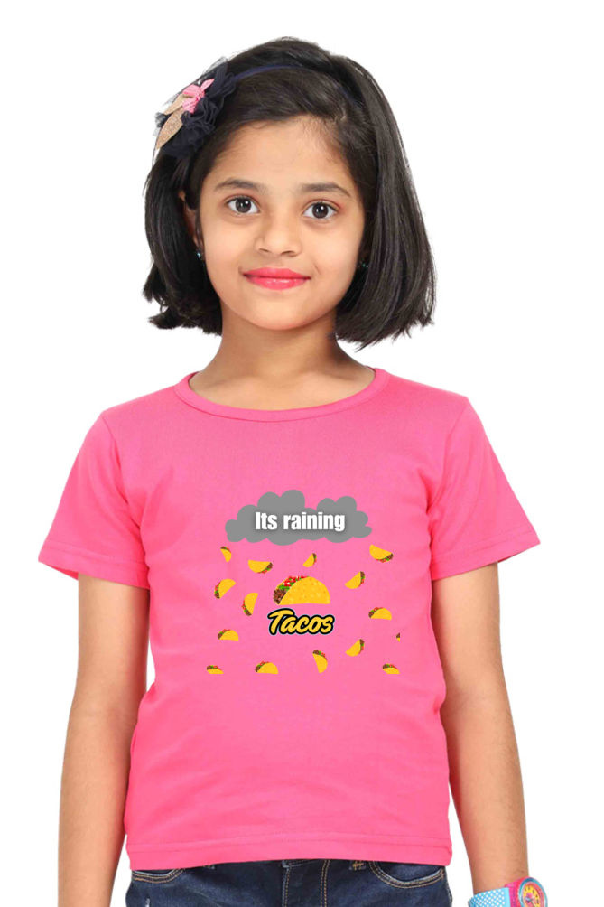 Girls T.Shirt – Graphical Tees - Raining Tacos