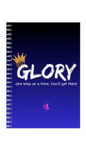 A5 Spiral Notebook - Ruled Notebook - Glory