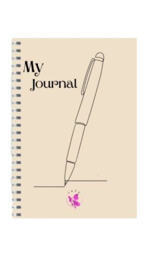 A5 Spiral Notebook - Ruled Notebook - MyJournal