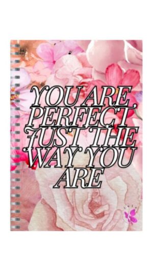 A5 Spiral Notebook - Unruled Notebook - You're Perfect