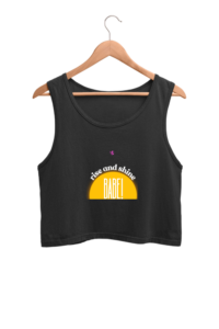 Ladies' Crop Tanks - Rise & Shine