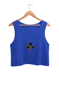 Ladies’ Crop Tanks – Clubs (White Logo)