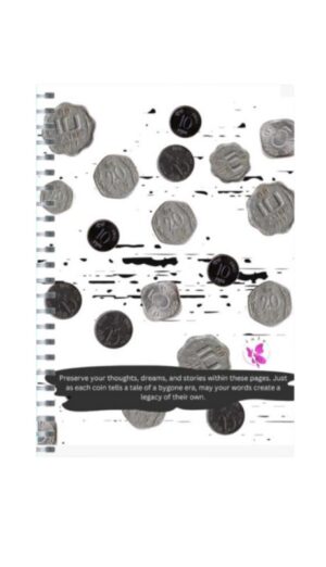 A5 Spiral Notebook - Unruled Notebook - Create your legacy