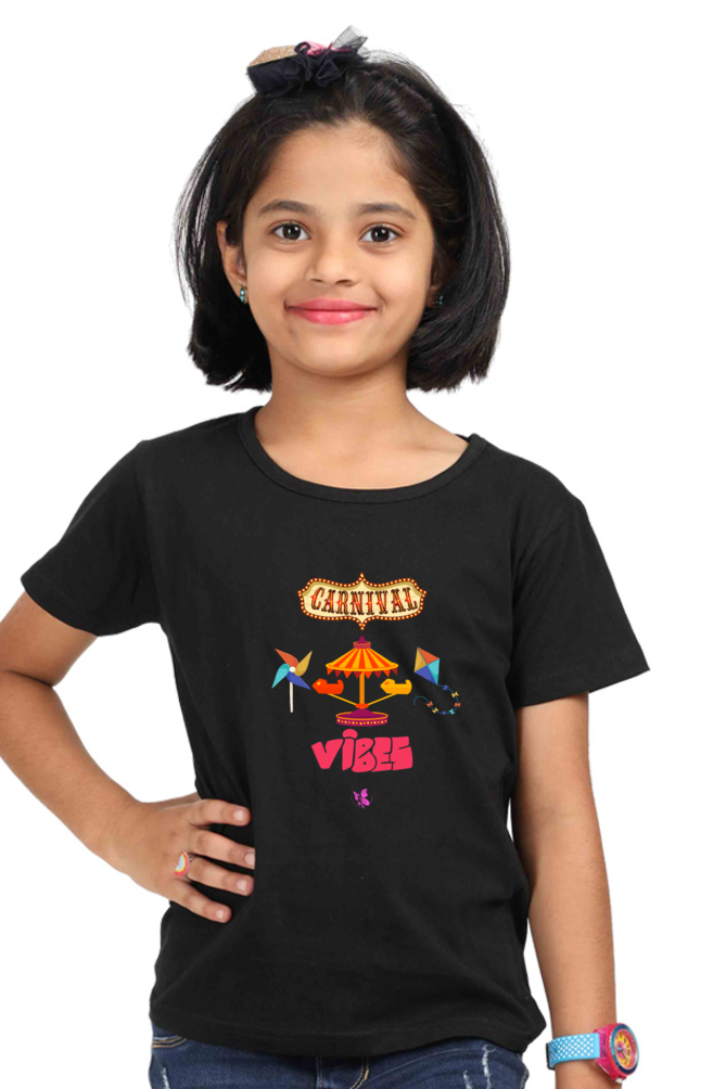 Girls T.Shirt - Graphical Tees - Carnival Vibes