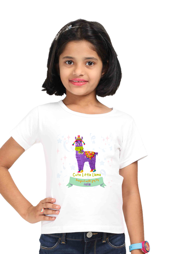 Girls T.Shirt – Graphical Tees – Llama