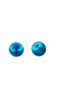 Fancy Earring – Round – Blue