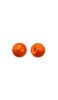 Fancy Earring – Round – Orange