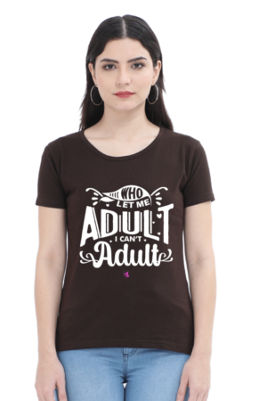 Round Neck T.Shirt – Graphical Tees – Adulting