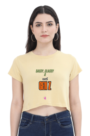 Ladies Crop Top – Gen Z