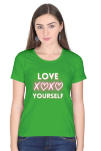 Round Neck T.Shirt – Graphical Tees - Lovers Edition - Self Love